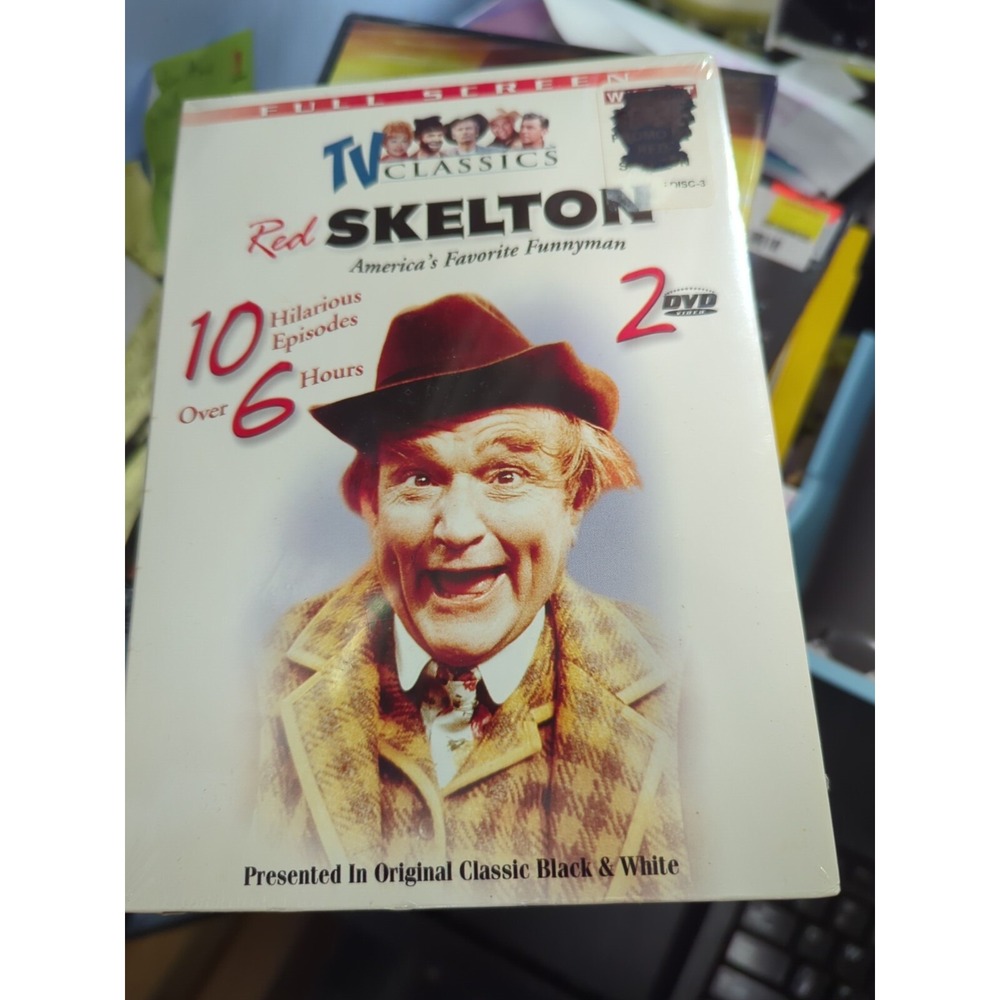 Red Skelton TV classics 2 dvd set 10 comedy episodes over 6 hours Full Screen NE